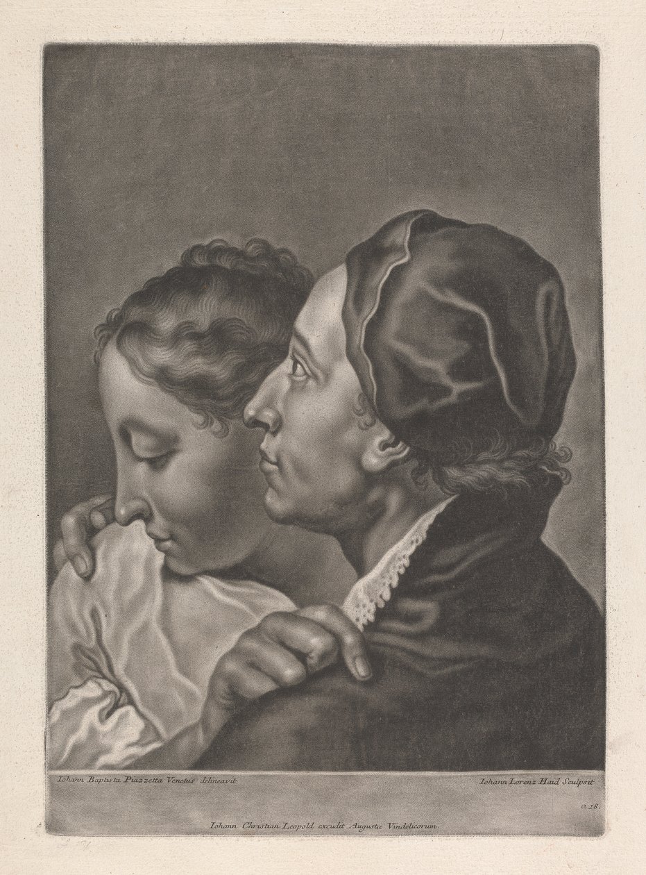 Portrait of a Man and Woman by Johann Lorenz Haid