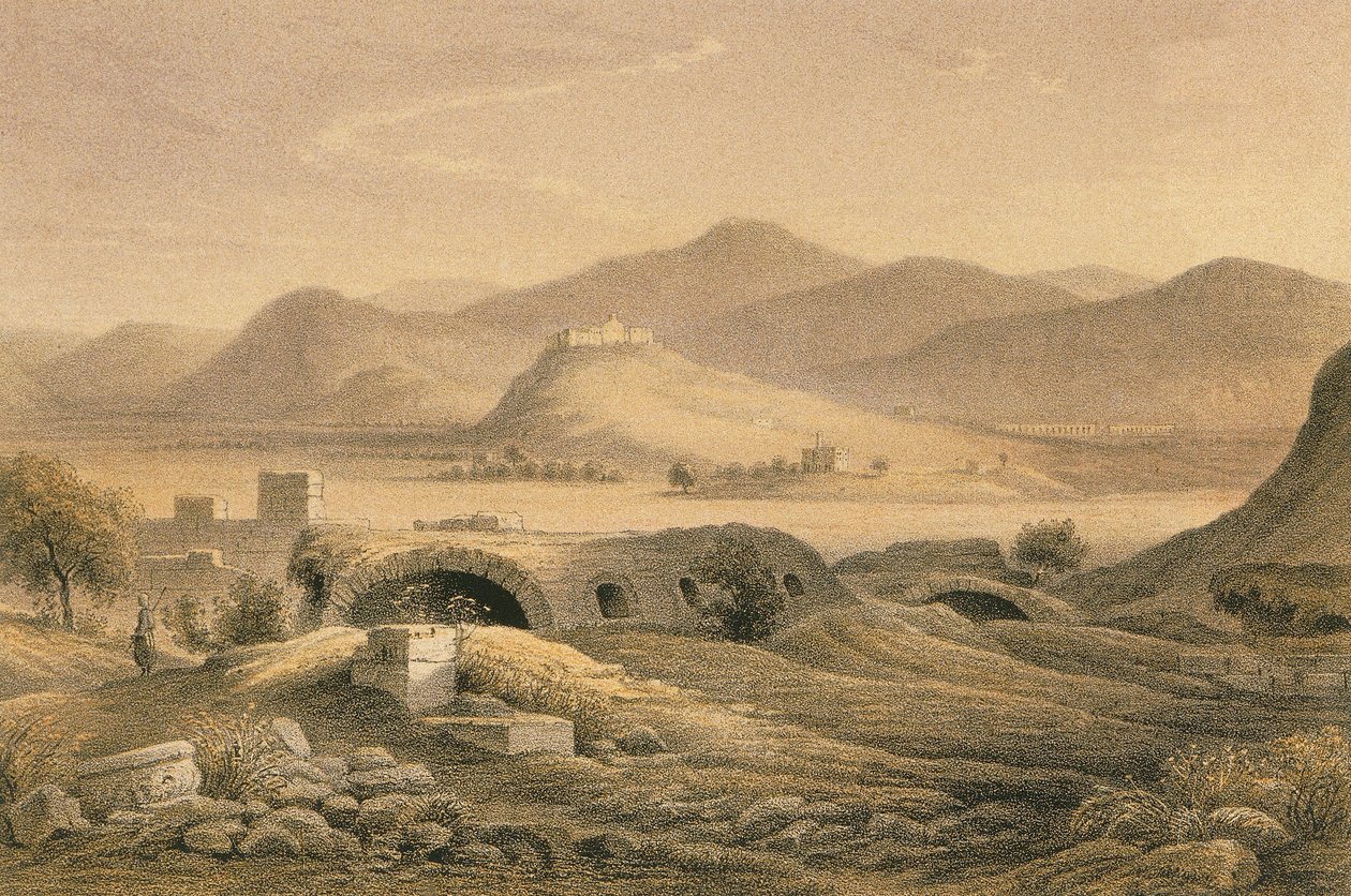 View of Ephesus by Johann Martin Bernatz