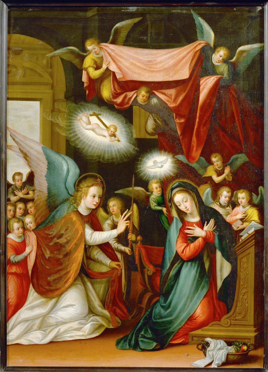 Annunciation by Johann Matthias Kager