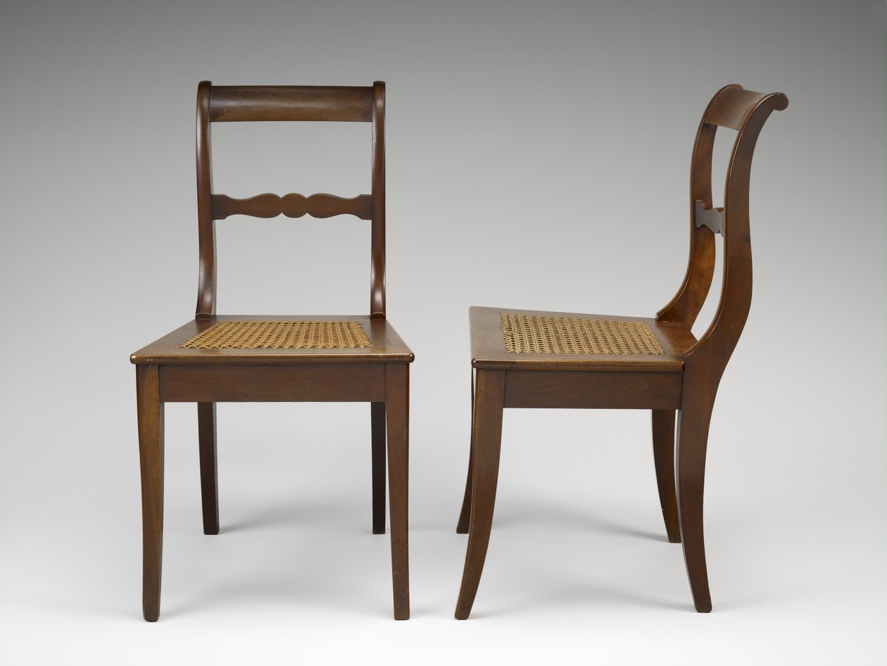 Pair of Side Chairs by Johann Michael Jahn