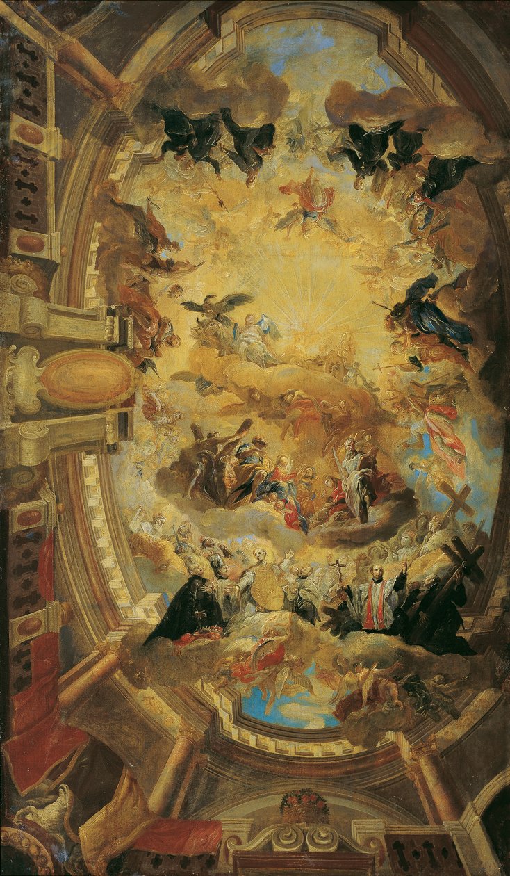 Glorification of the Name of Jesus by Johann Michael Rottmayr