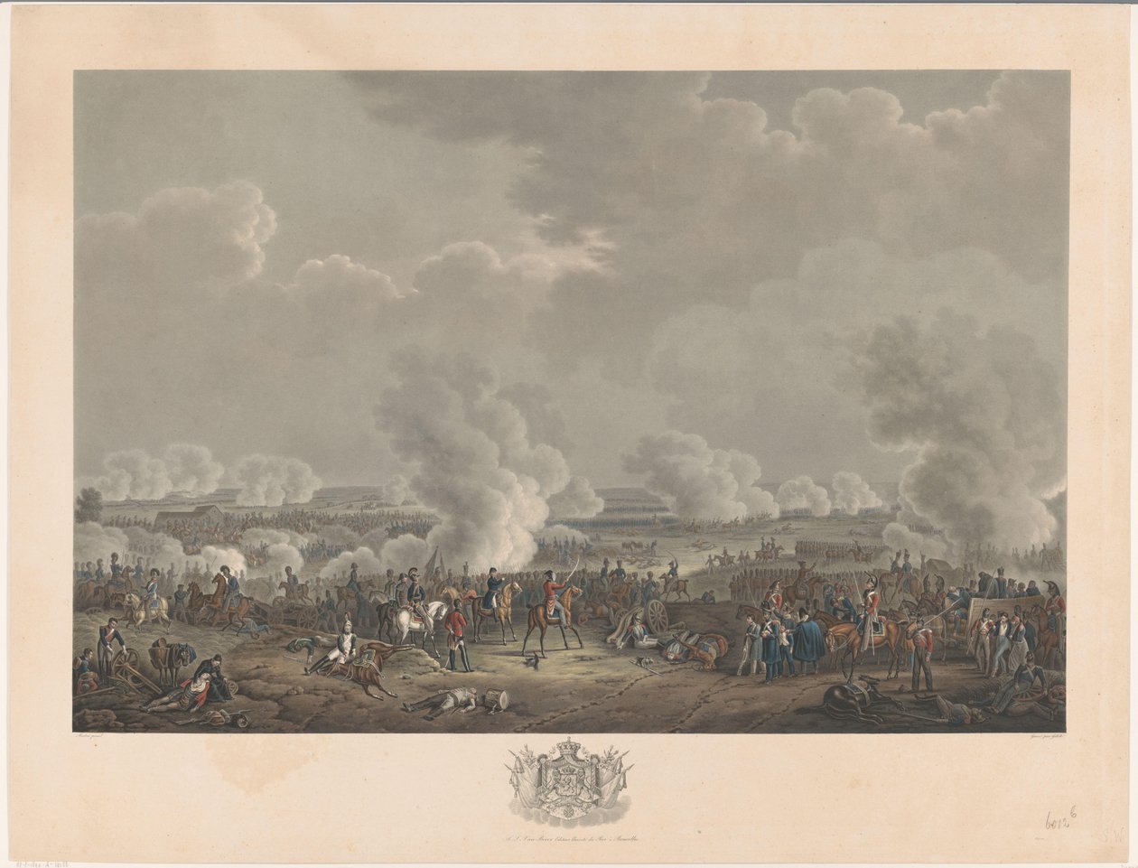 Battle of Waterloo, 1815 (series title) by Johann Nepomuk Gibèle