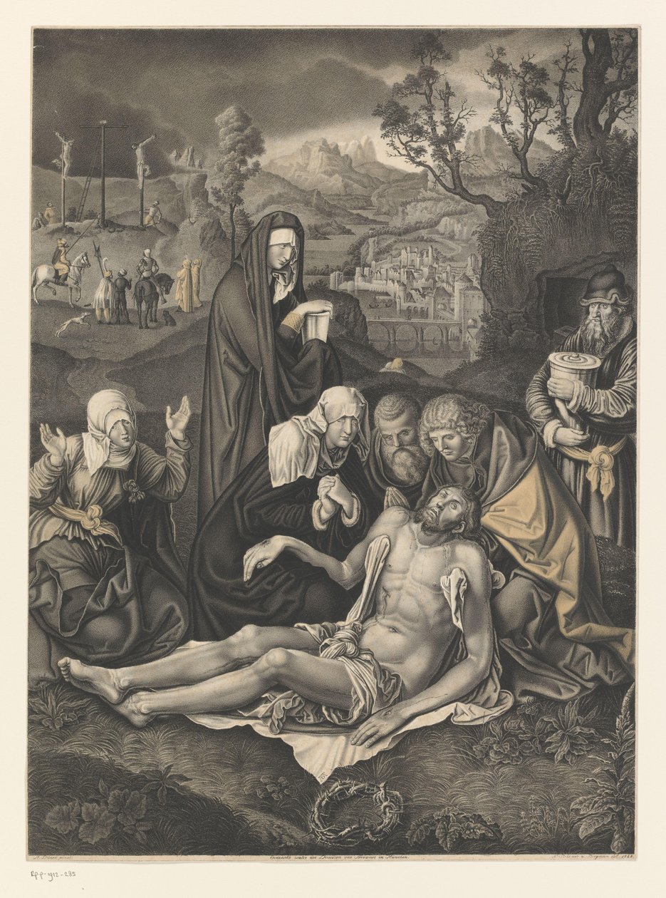Lamentation of Christ by Johann Nepomuk Strixner