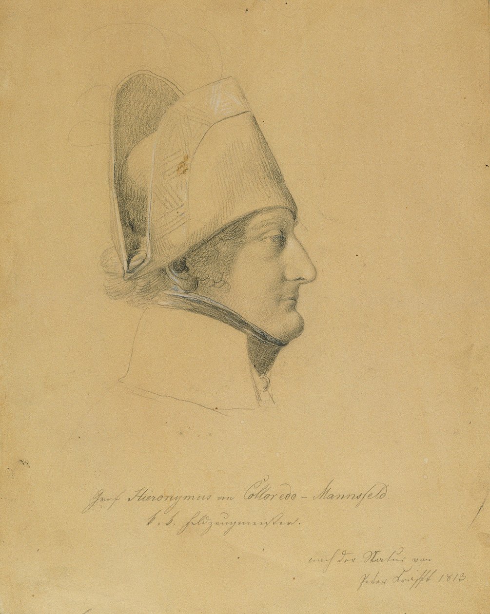 Count Hieronymus von Colloredo-Mannsfeld by Johann Peter Krafft