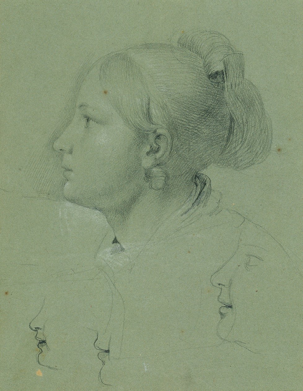 Head of a Girl (Study for 