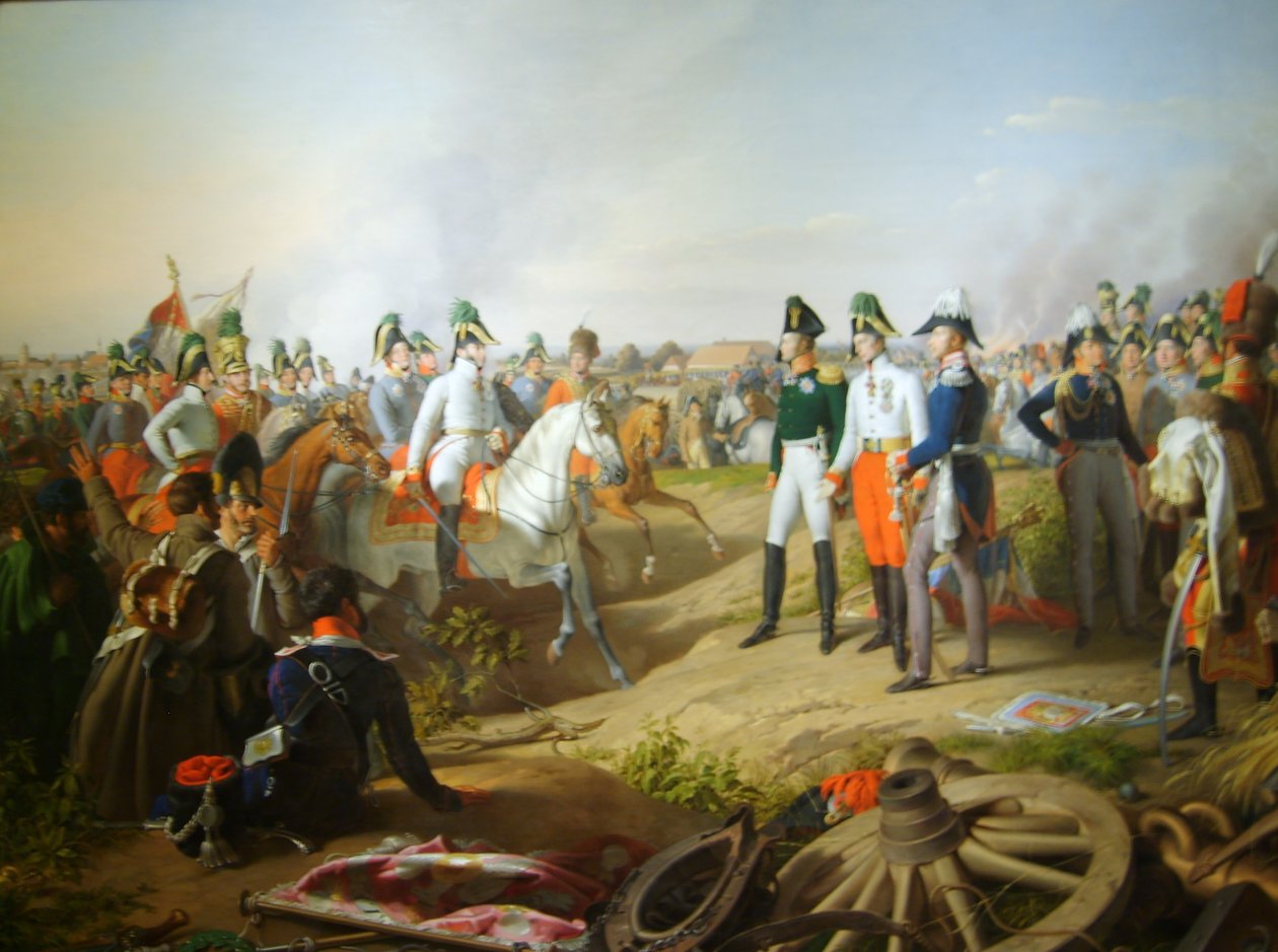 Victory Declaration After the Battle of Leipzig, 1813 by Johann Peter Krafft