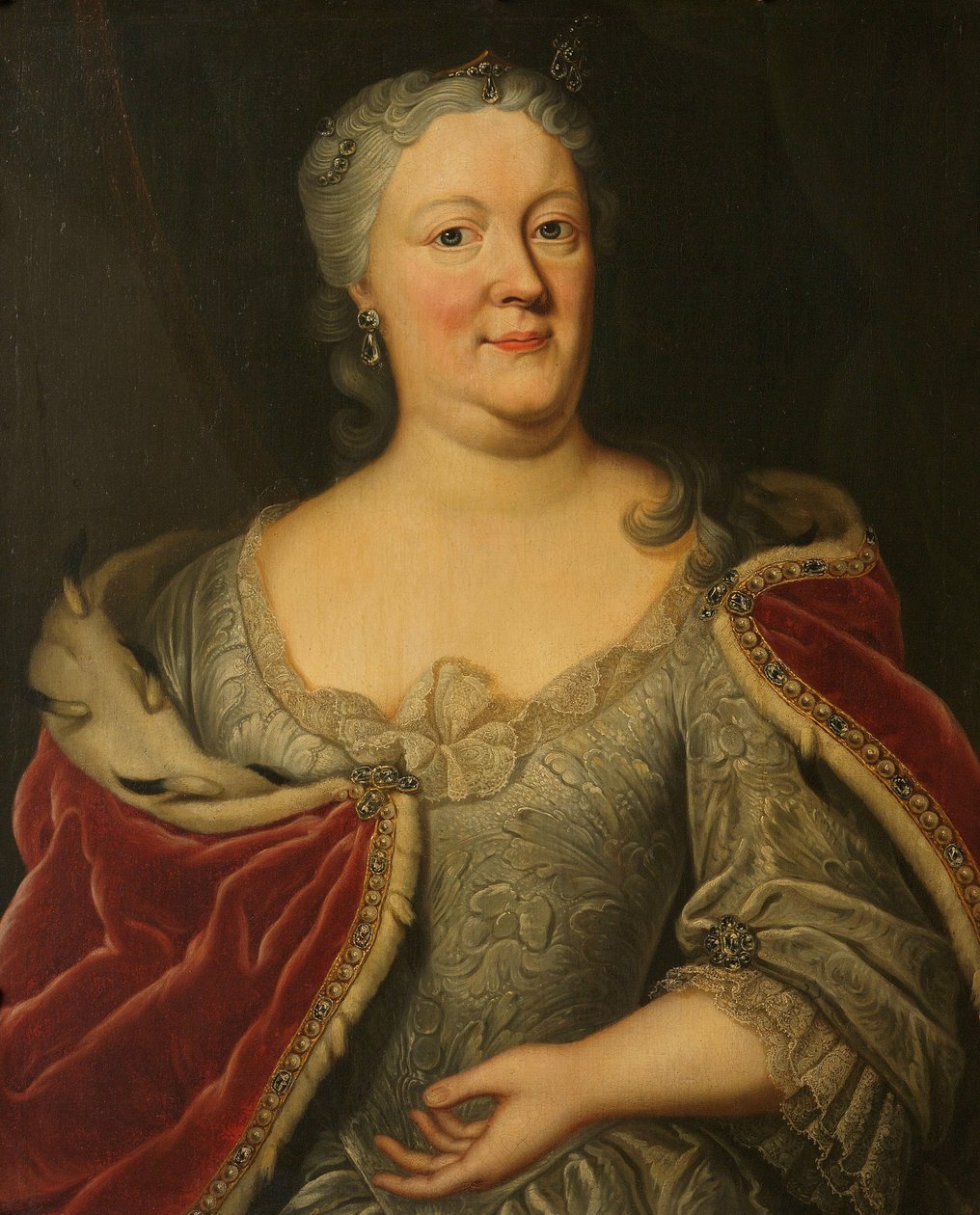 Portrait of Maria Louisa van Hessen-Kassel by Johann Philipp Behr