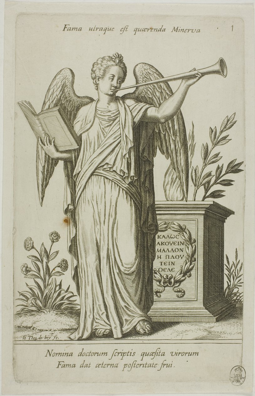 Fame, Plate 1 from 