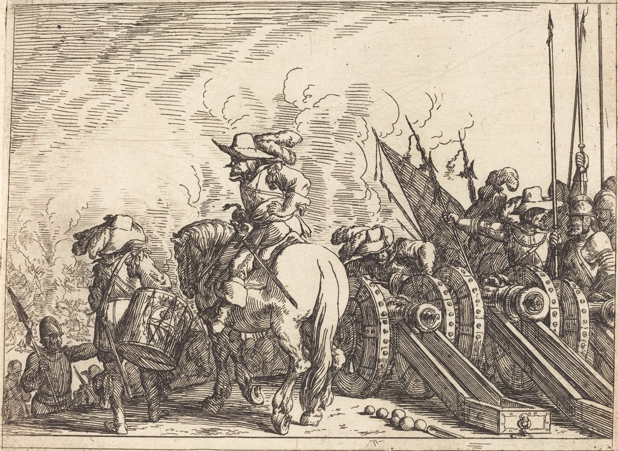 Caprices of Various Battles by Johann Wilhelm Baur