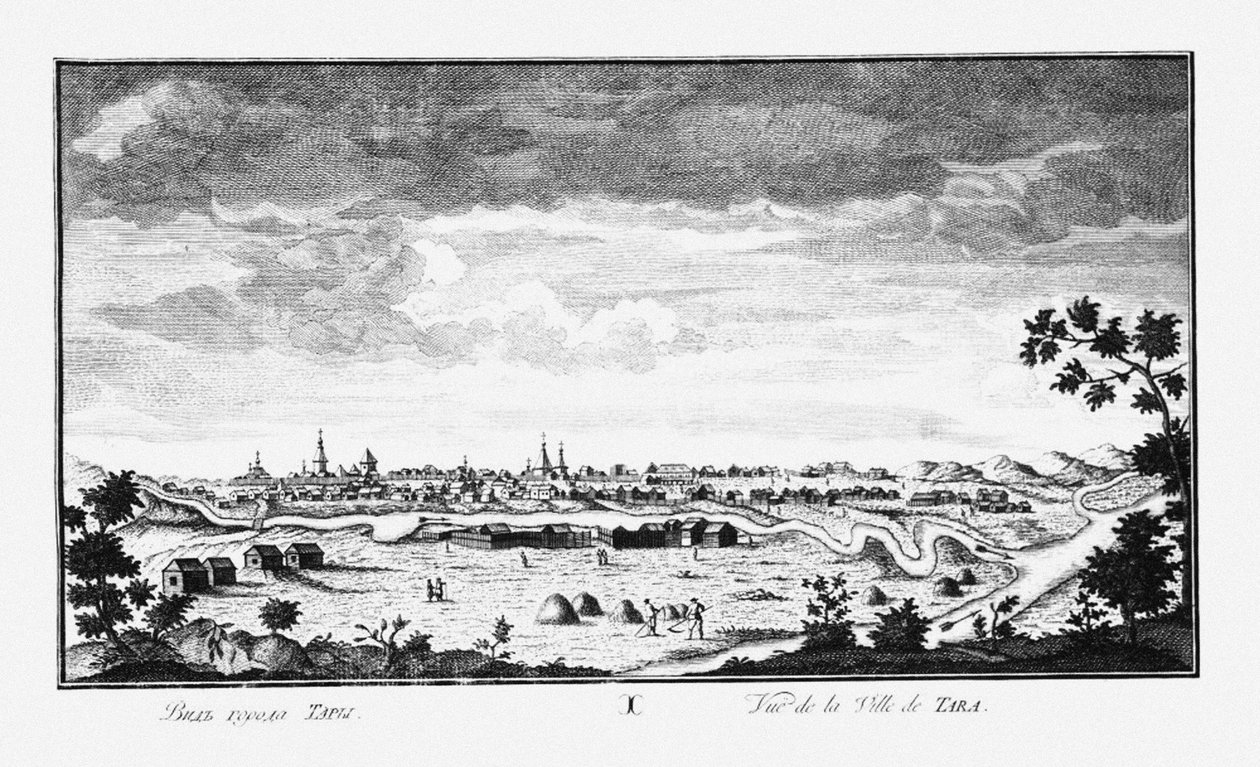 View of Tara by Johann Wilhelm Lürsenius