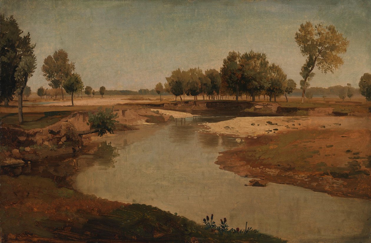 Rur Landscape by Johann Wilhelm Schirmer