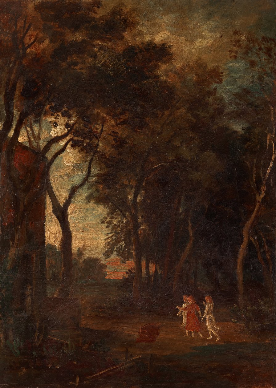 Promise in the Grove of Mamre by Johann Wilhelm Schirmer