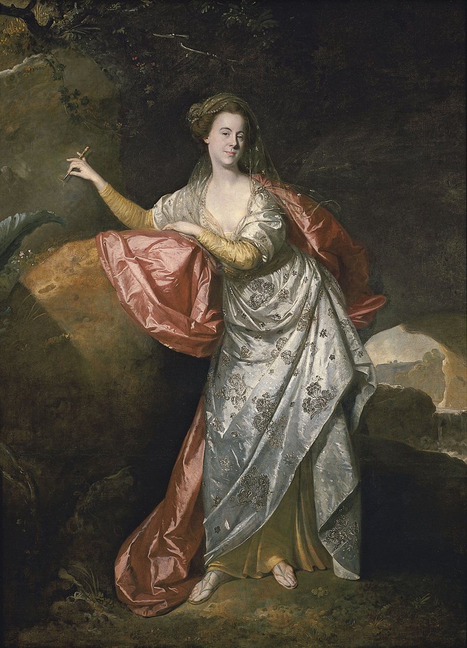 Ann Cargill as Miranda in The Tempest by Johann Zoffani