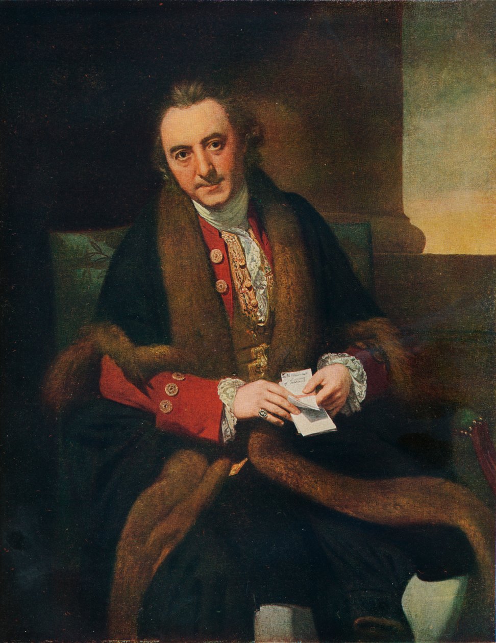 Portrait of Mr. John Maddison by Johan Joseph Zoffany