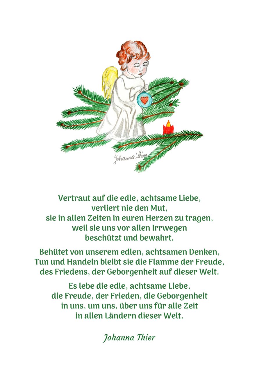 Little Angel of Peace by Johanna Thier