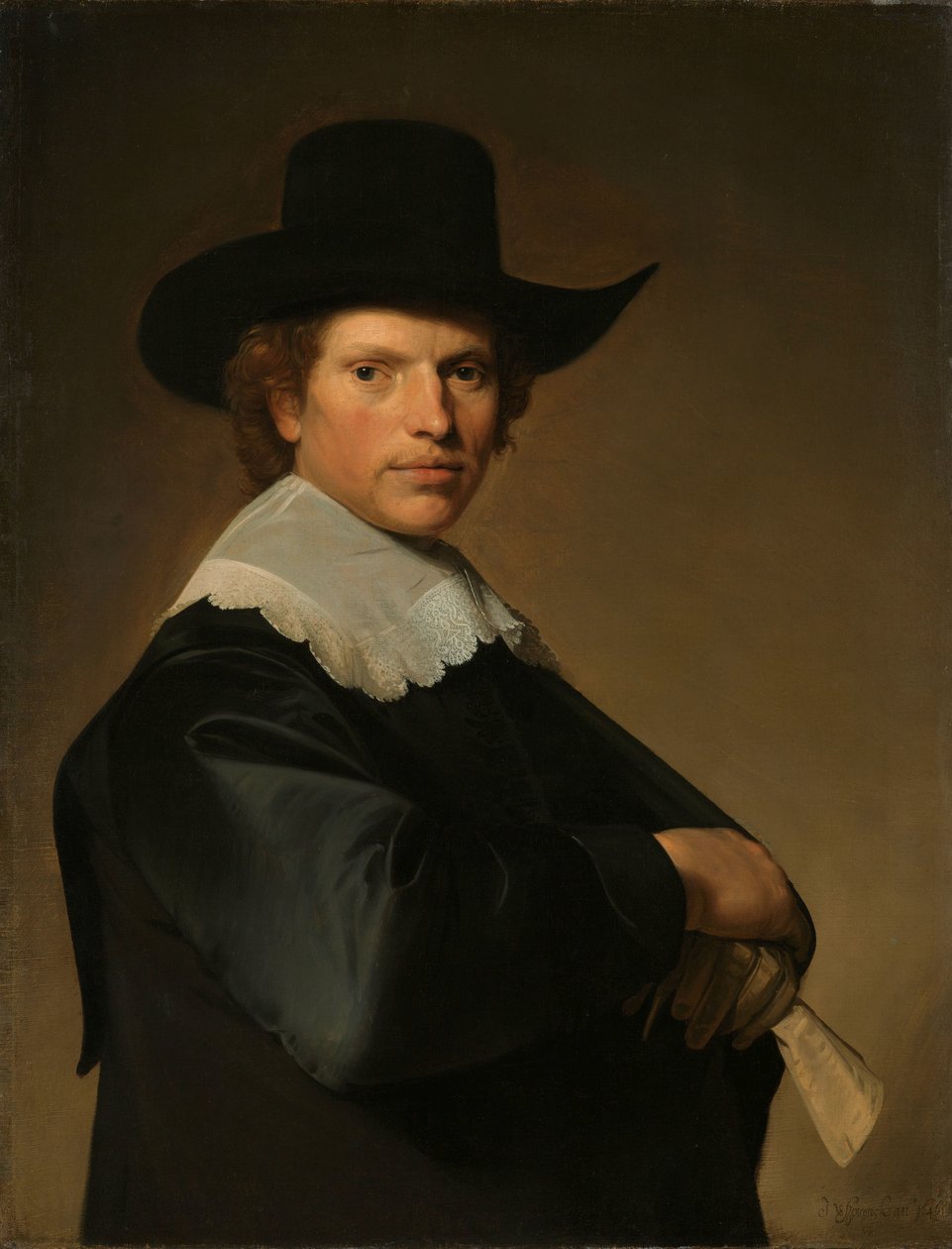 Portrait of a Man by Johannes Cornelisz. Verspronck