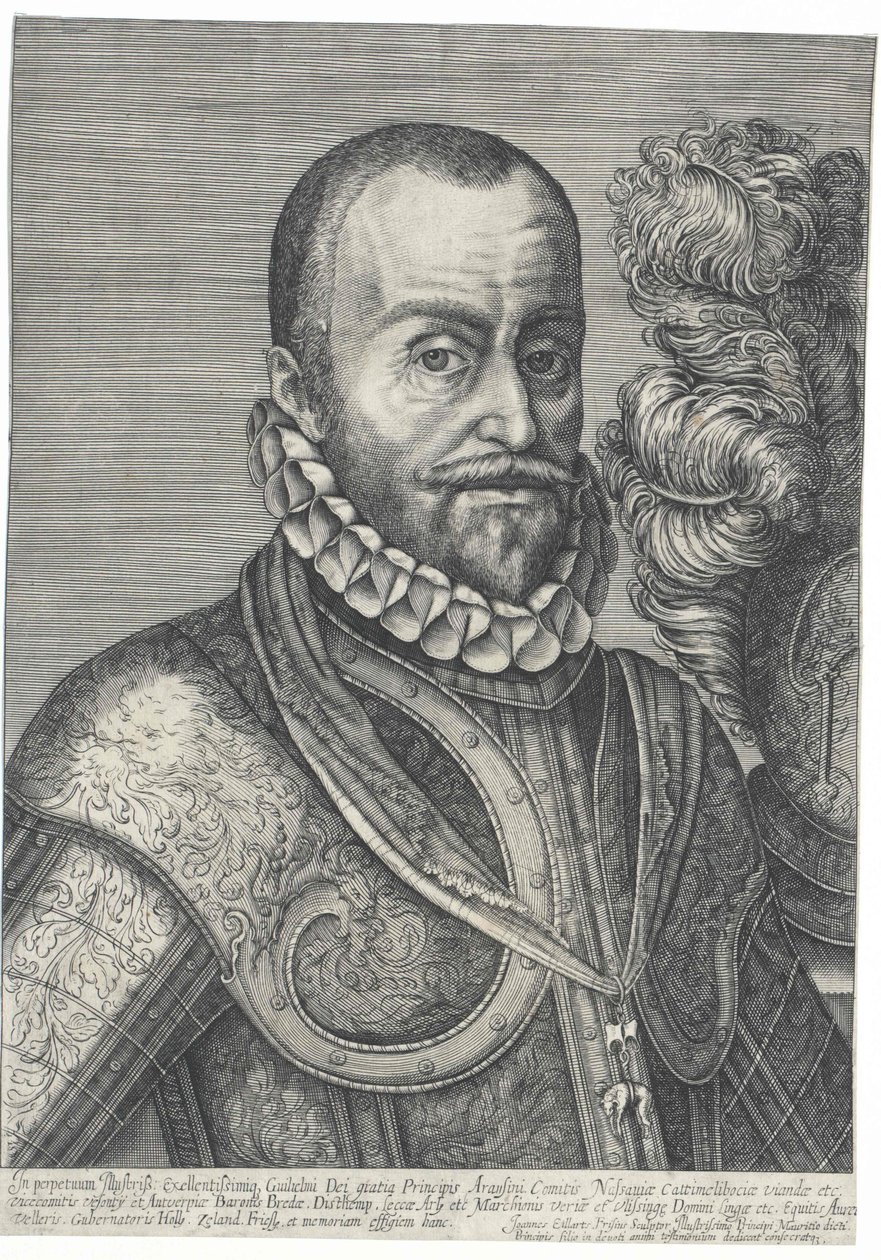 Count of Holland, Picture of Prince William I of Orange by Johannes Eillarts