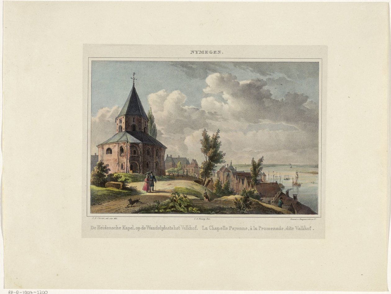 Saint Nicholas Chapel in Nijmegen (Nymegen) by Johannes Franciscus Christ