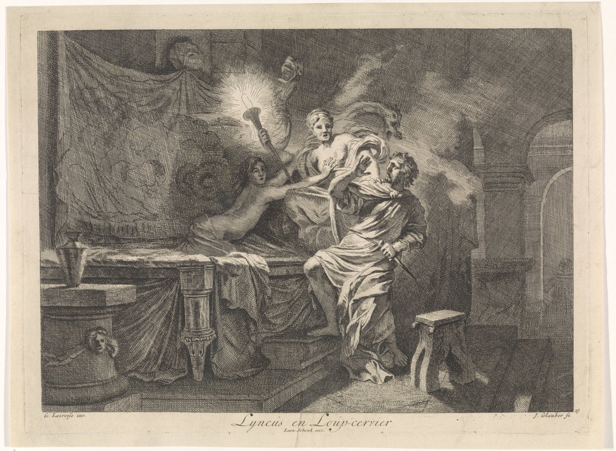 Ceres Prevents the Murder of Triptolemus (Biblical, Mythological, and Allegorical Representations) by Johannes Glauber