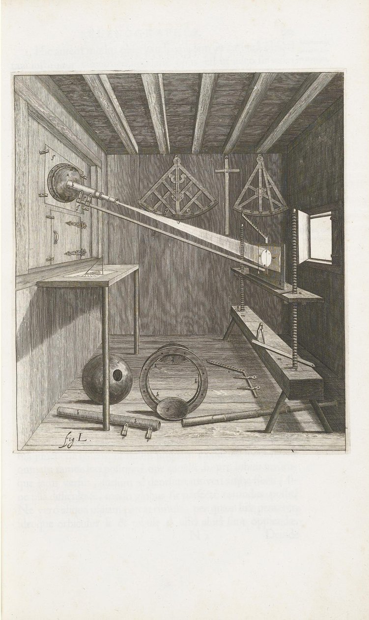 Selenographia by Johannes Hevelius