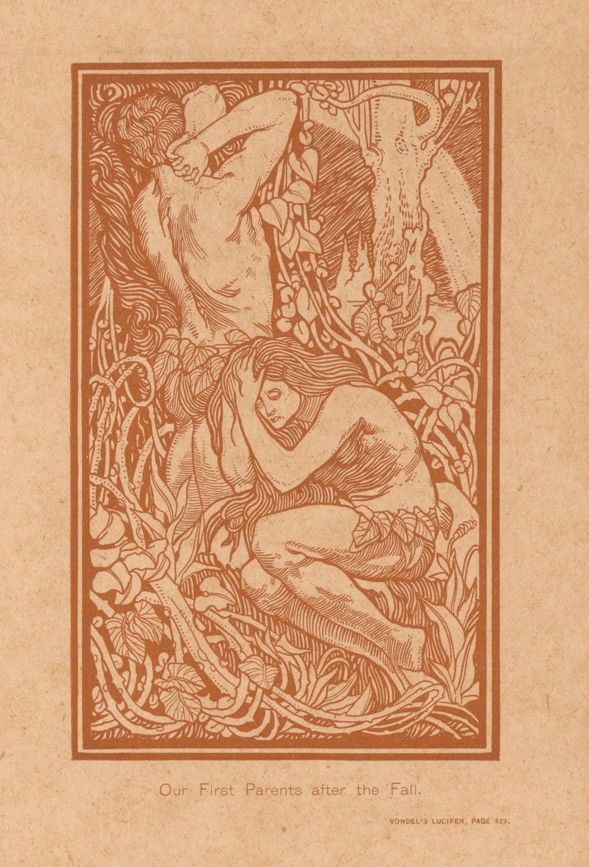 Adam and Eve after the Fall by Johannes Josephus Aarts