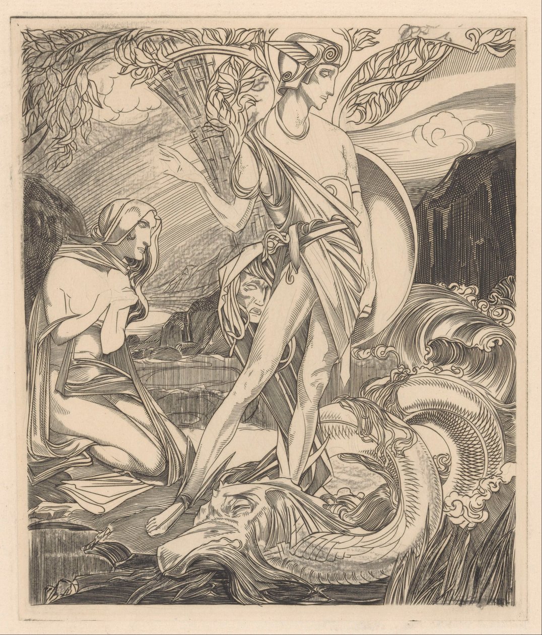 Perseus and Andromeda by Johannes Josephus Aarts