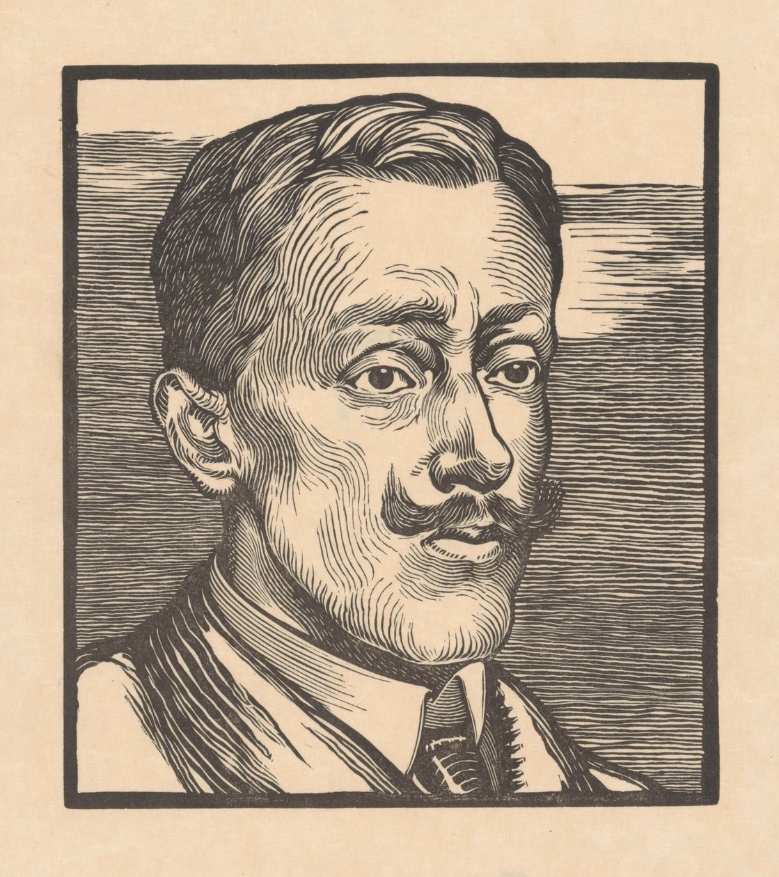 Portrait of François Gérard Waller by Johannes Josephus Aarts