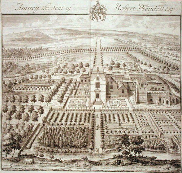 Amney, the Seat of Robert Pleydell, Esq. by Johannes Kip