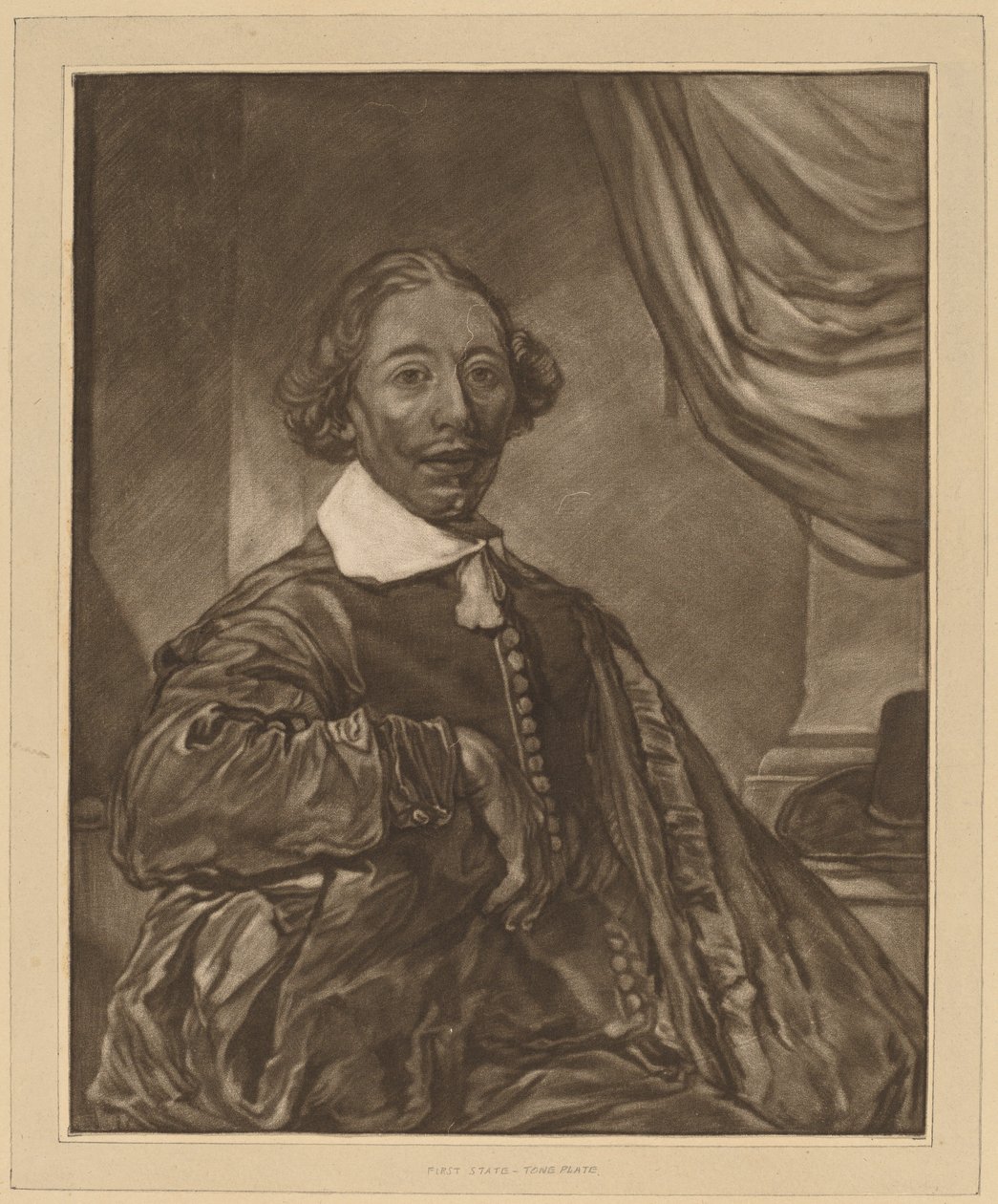 Portrait of a Seated Man, 1771 by Johannes Kornlein