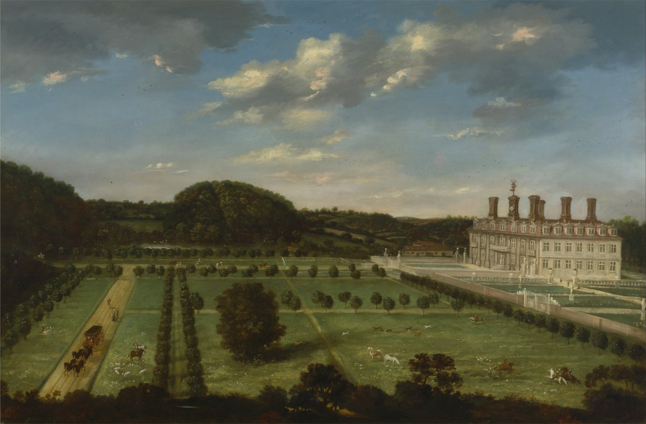 A View of Bayhall, Pembury, Kent by Johannes Siberechts