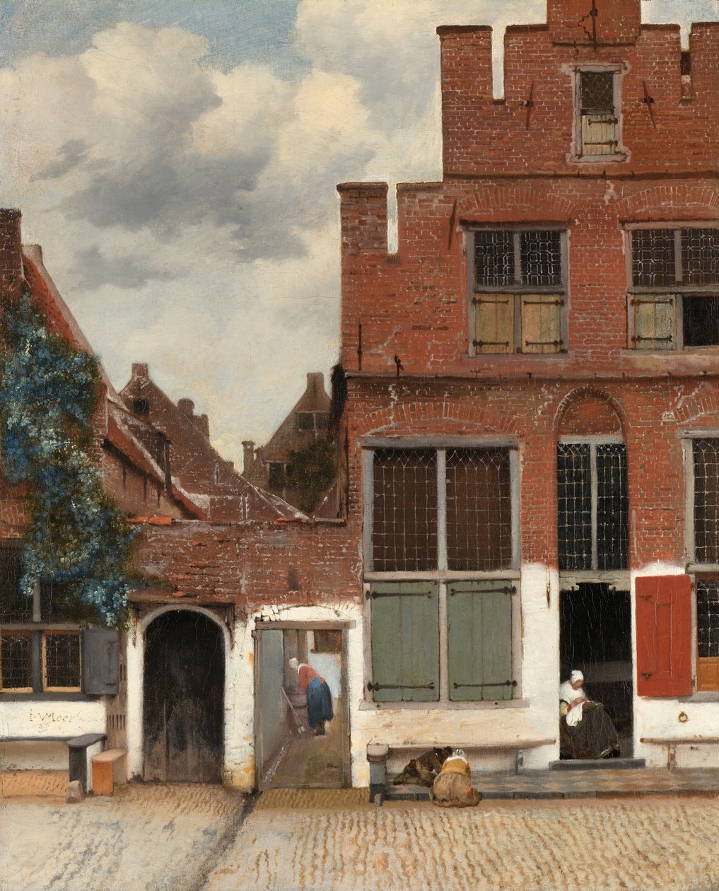 View of Houses in Delft, Known as 