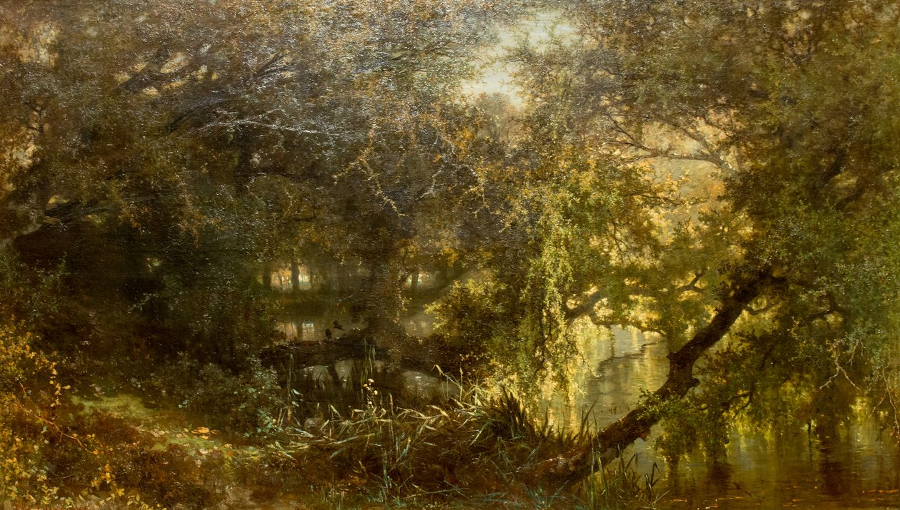 The Pond at Oosterbeek by Johannes Warnardus Bilders