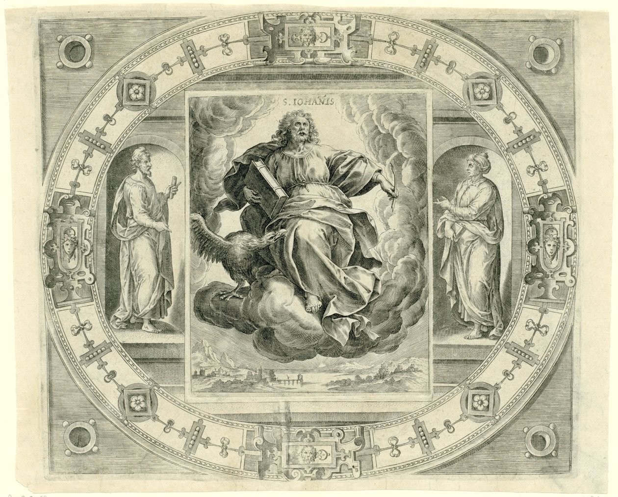 Evangelist John by Johannes Wierix (rejected attribution)