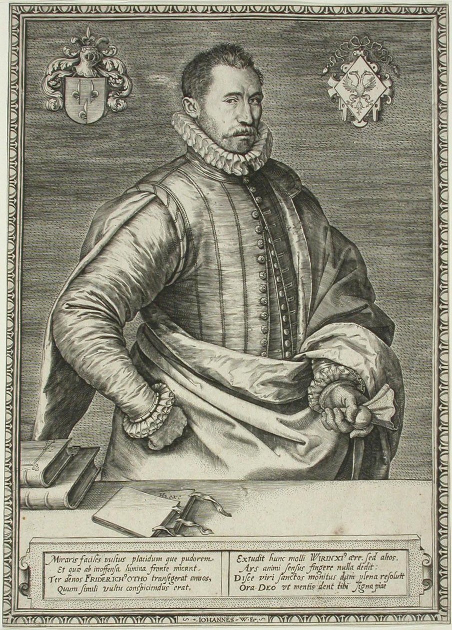 Friedrich Otho by Johannes Wierix