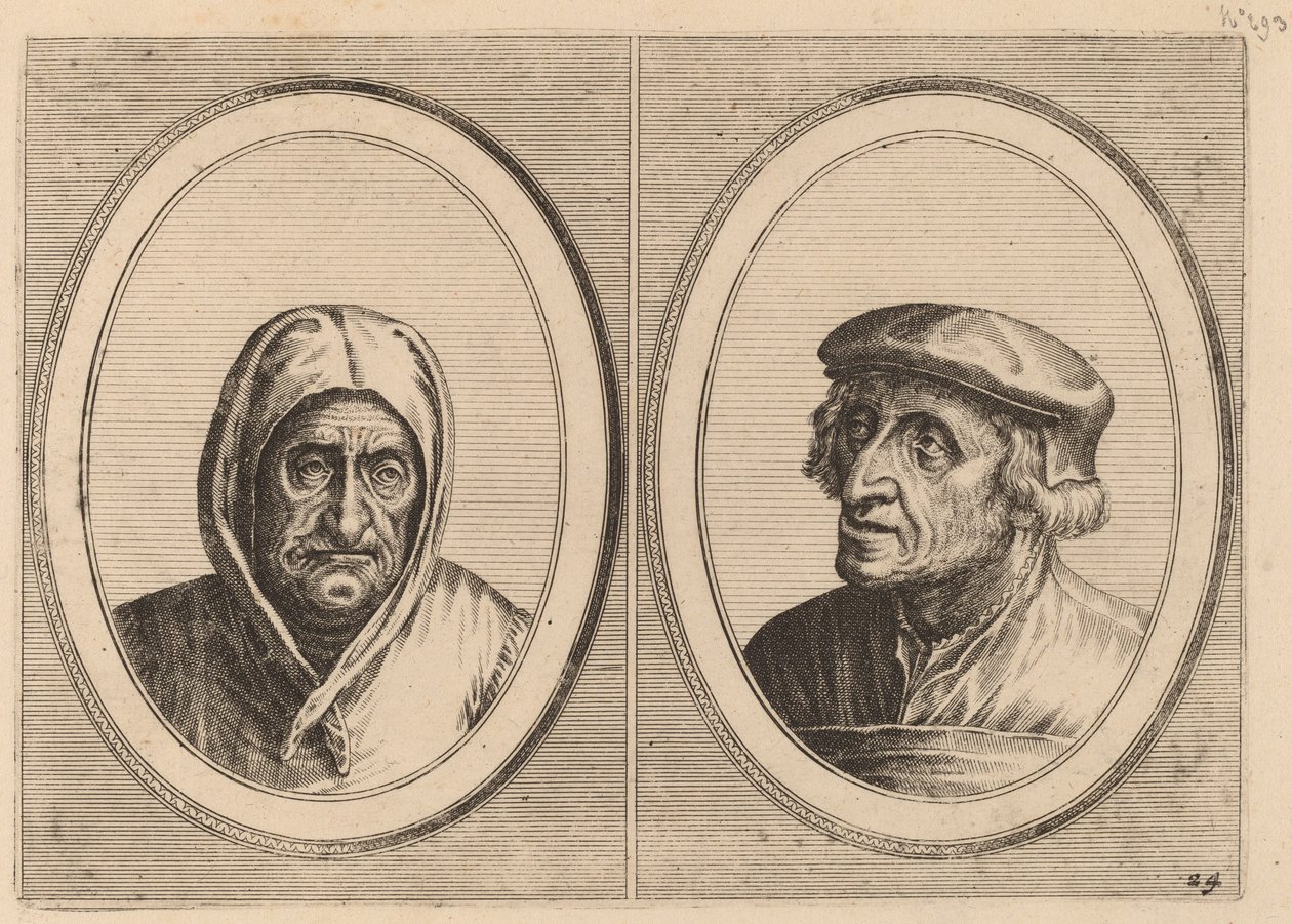 "Aecht Sonder-Ziel" and "Heertje Al-te-mooy" by Johannes and Lucas van Doetechum after Pieter Bruegel the Elder