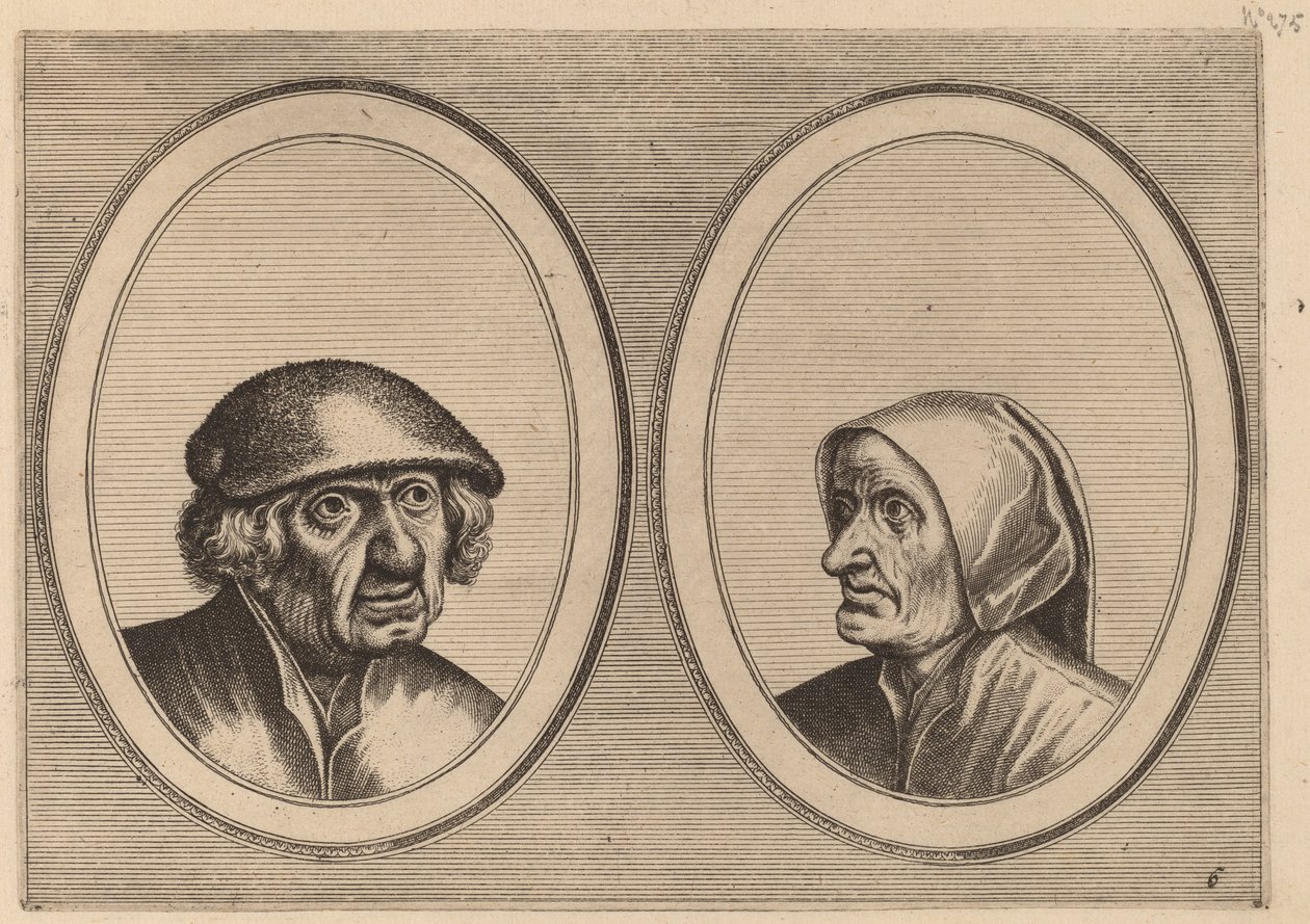 Dirck Domp and Zeedighe Kniertje by Johannes and Lucas van Doetechum after Pieter Bruegel the Elder