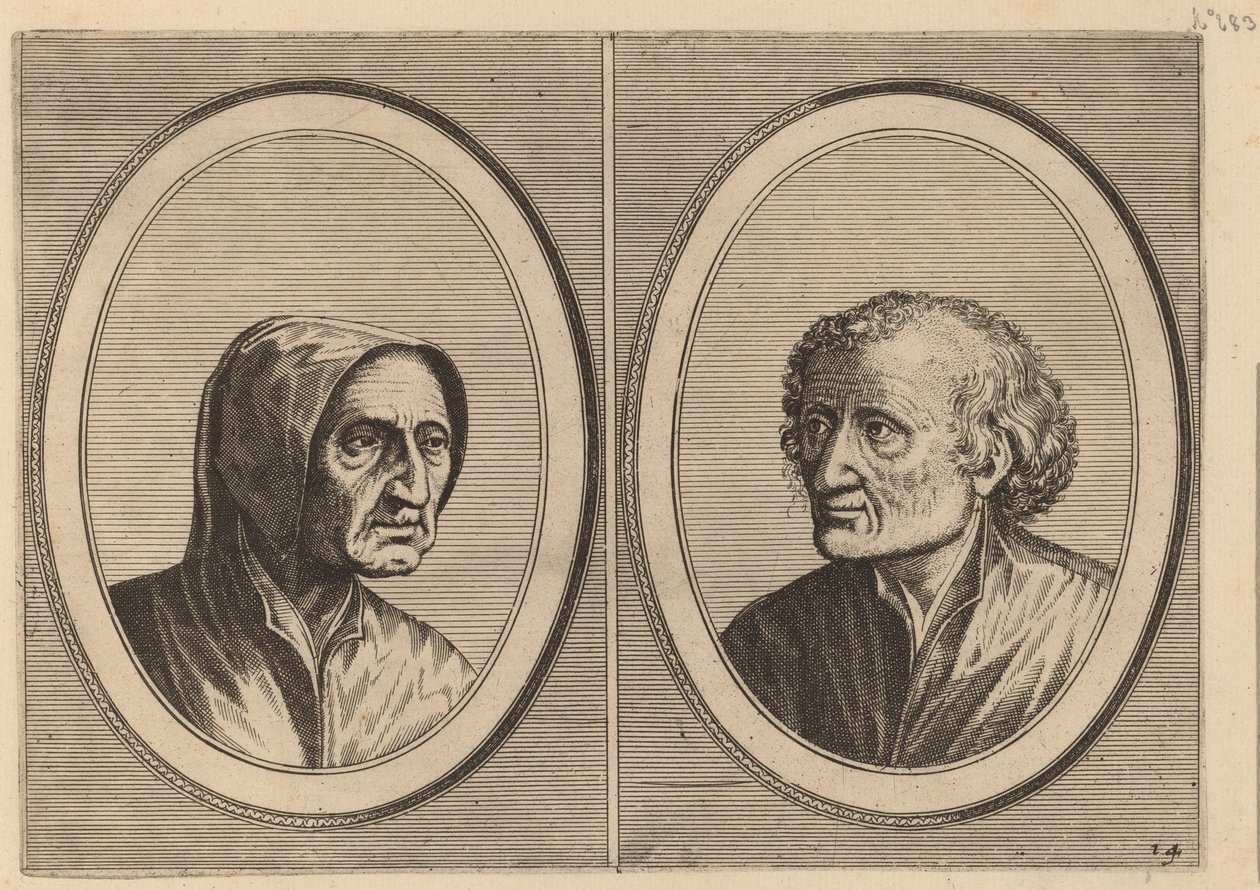 "Erlijcke Lyn" and "Snoepighe Steeve" by Johannes and Lucas van Doetechum after Pieter Bruegel the Elder