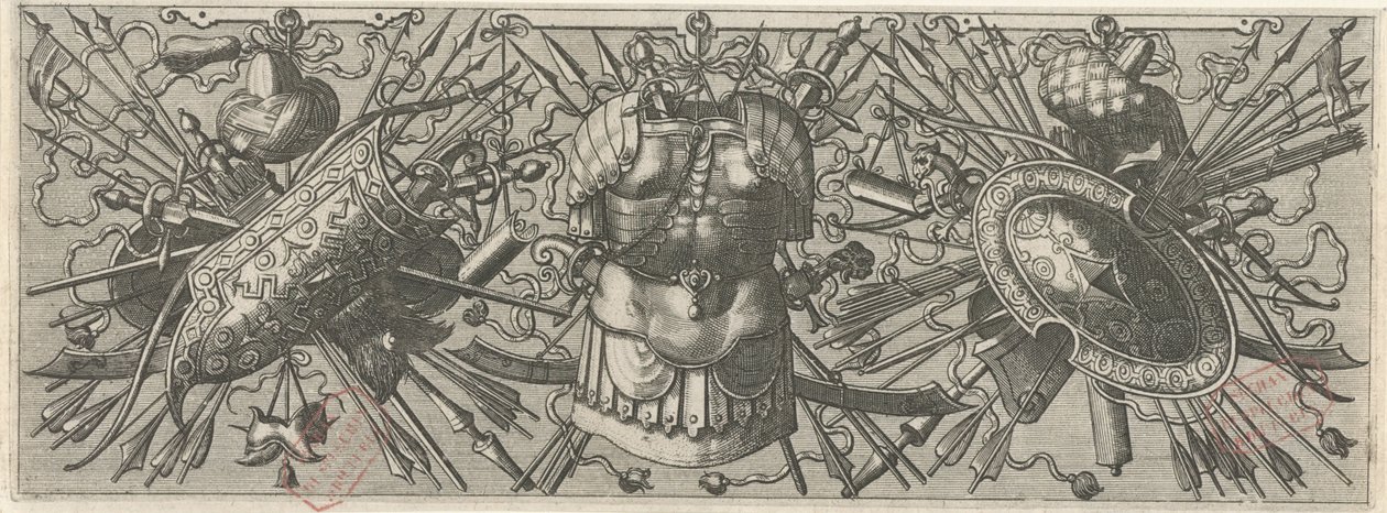 Turkish Weapons by Johannes of Lucas van Doetechum