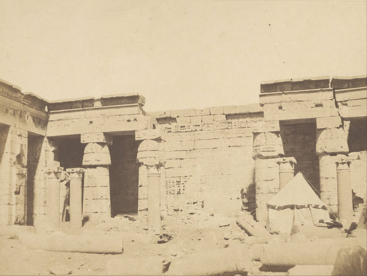 Medinet Habu, Second Court by John Beasly Greene