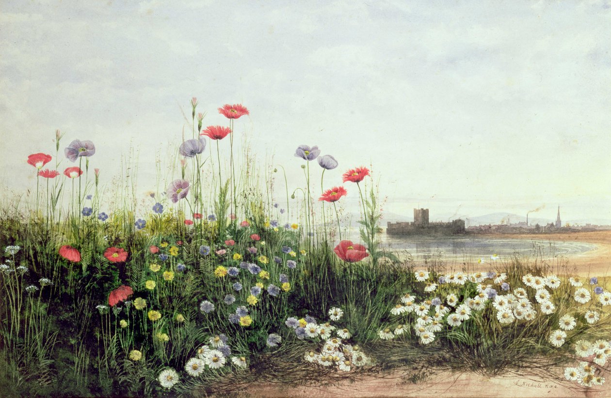 The River Tallock near Loch Lomond by John Berney Ladbrooke
