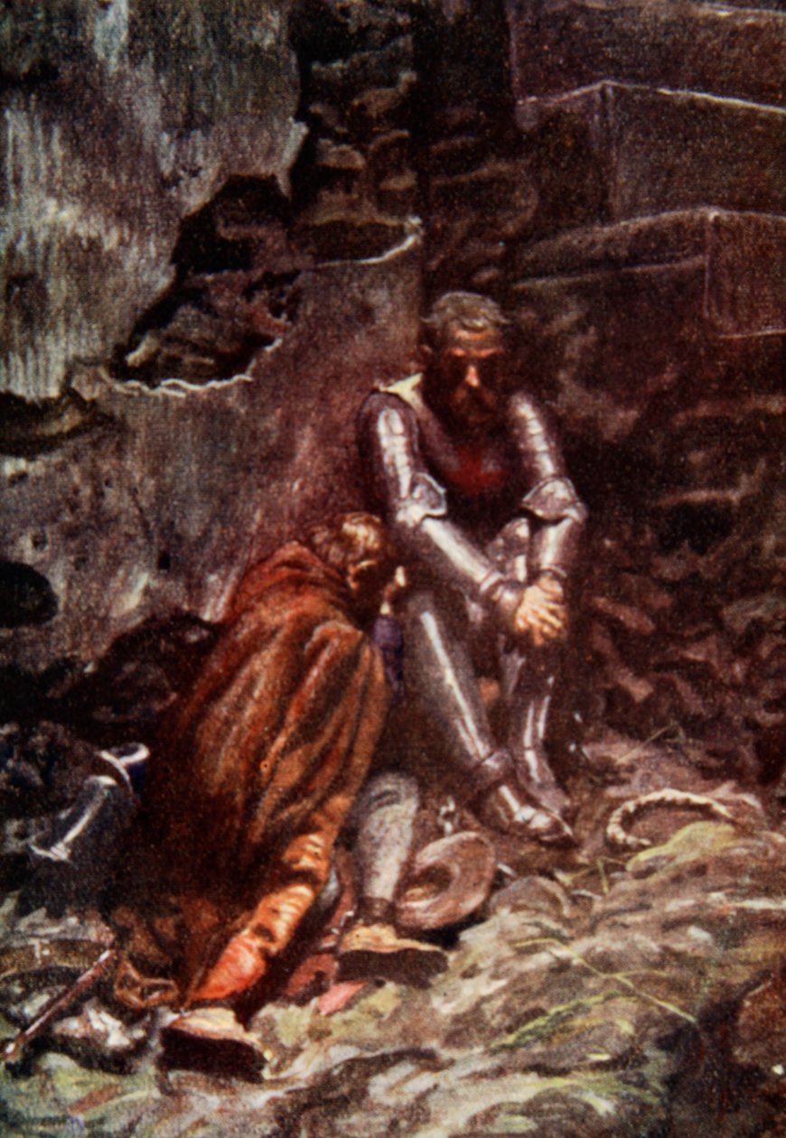 The owner of the Castle was Giant Despair, illustration from 