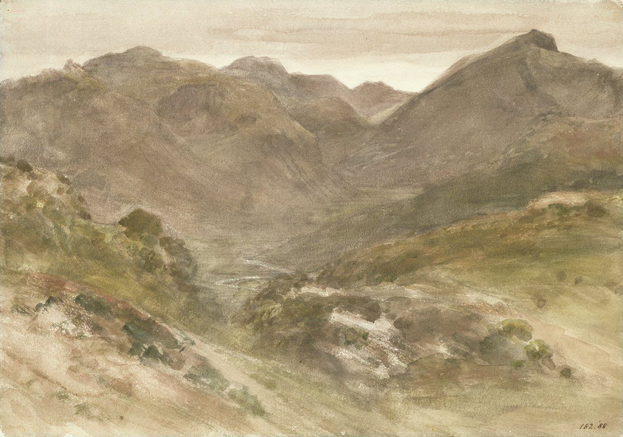 A View of Borrowdale by John Constable