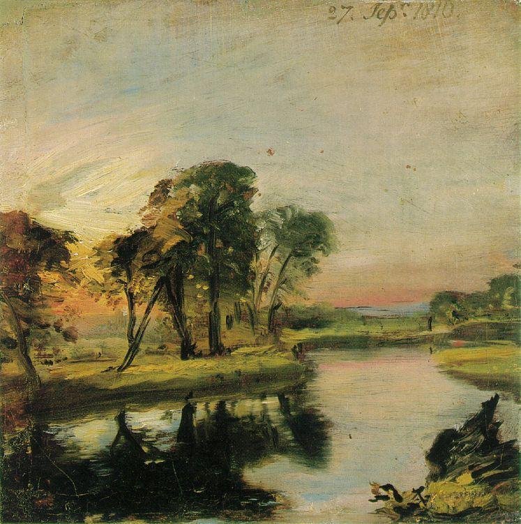 A View on the Stour by John Constable