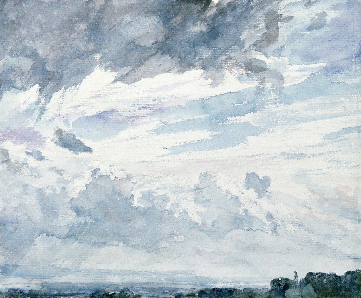 Cloud Study by John Constable