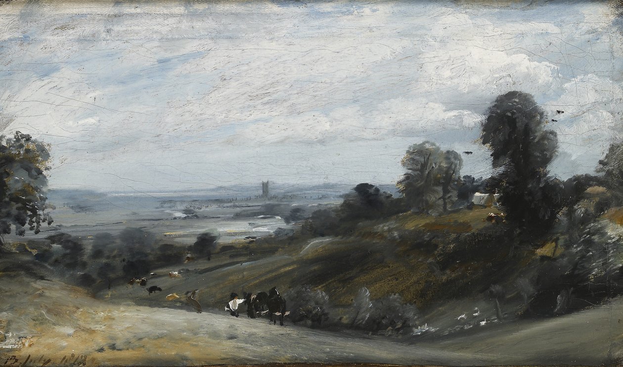 Dedham Vale from Langham, 19th century by John Constable