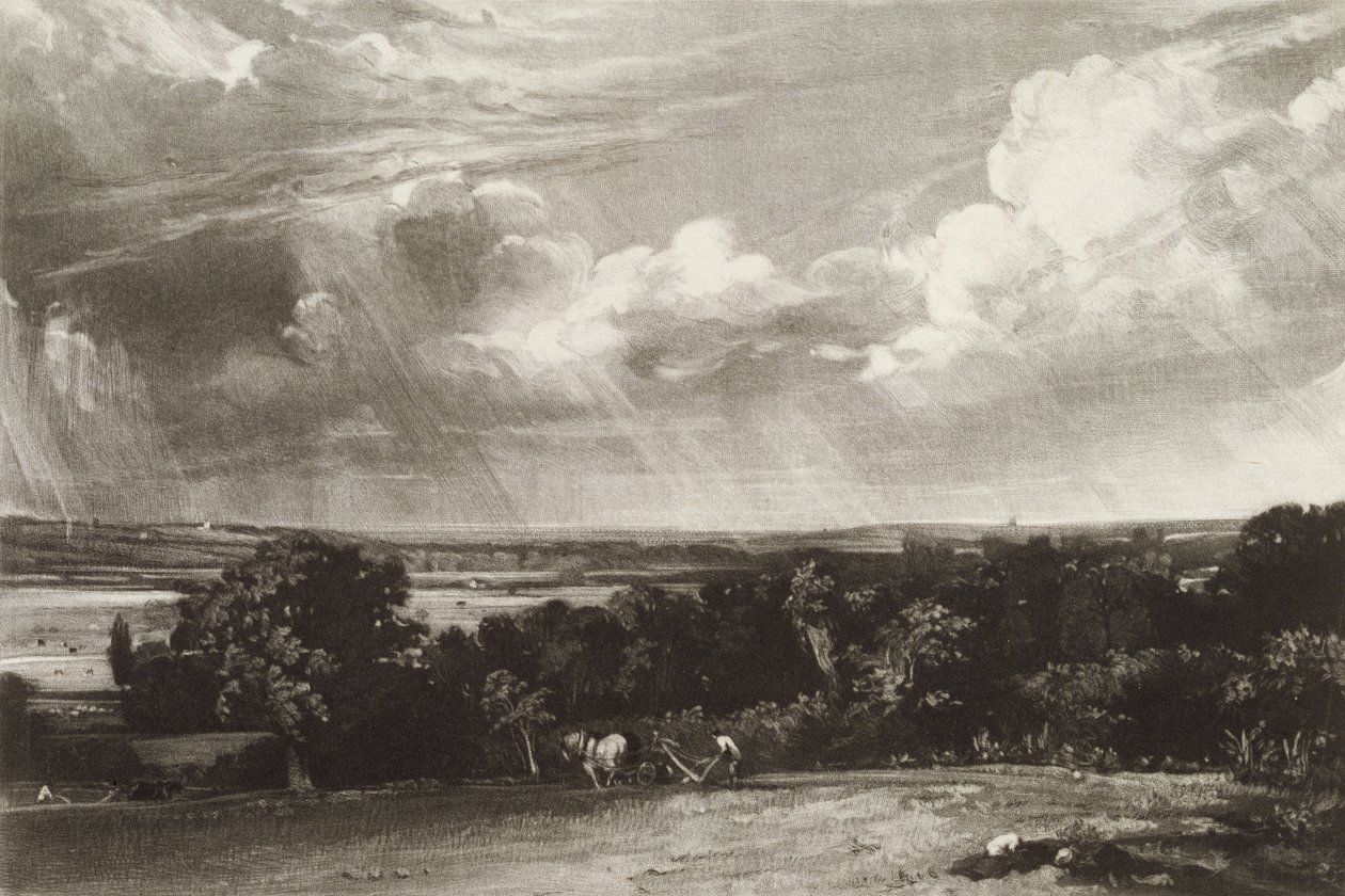 Summerland, engraved by David Lucas (1802-81) by John Constable