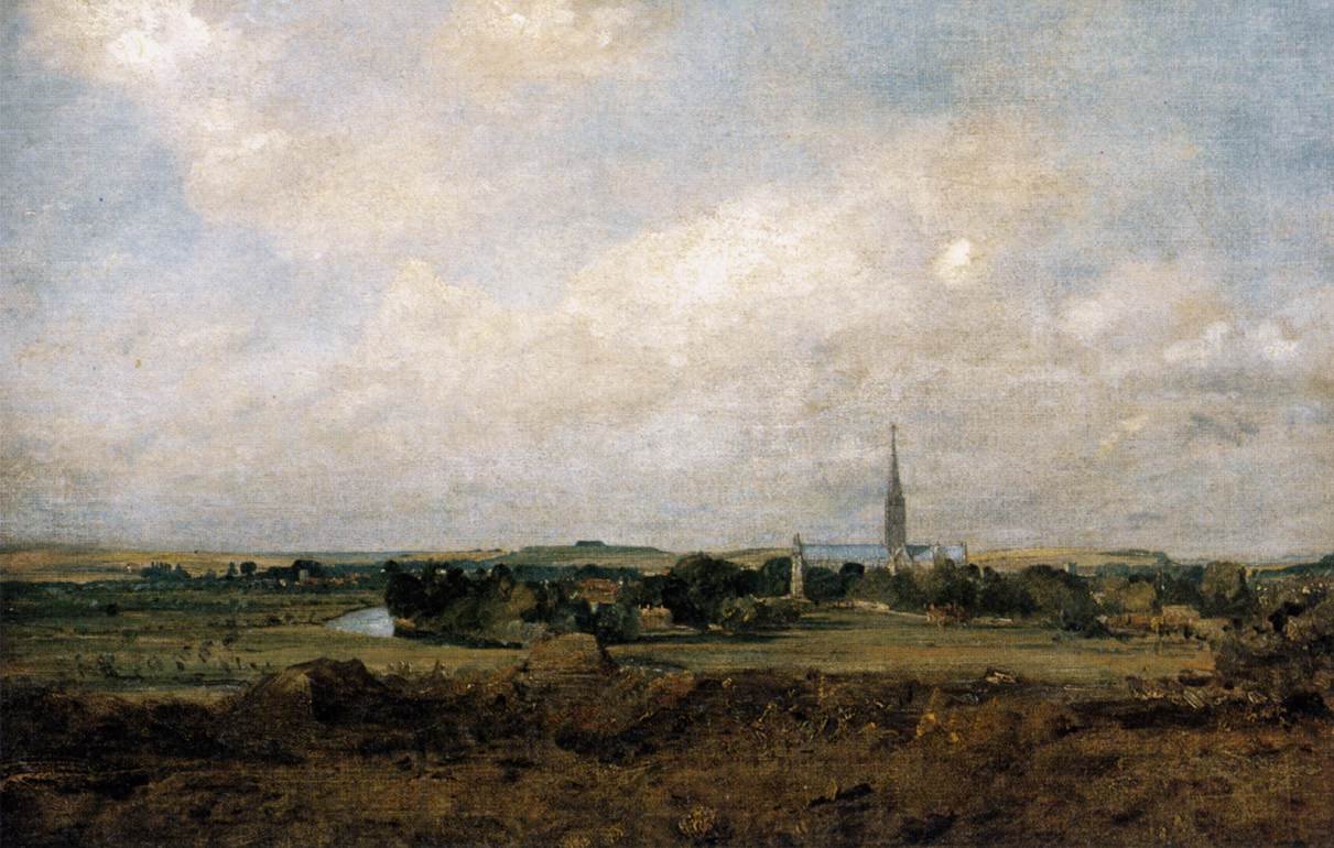 View of Salisbury by John Constable