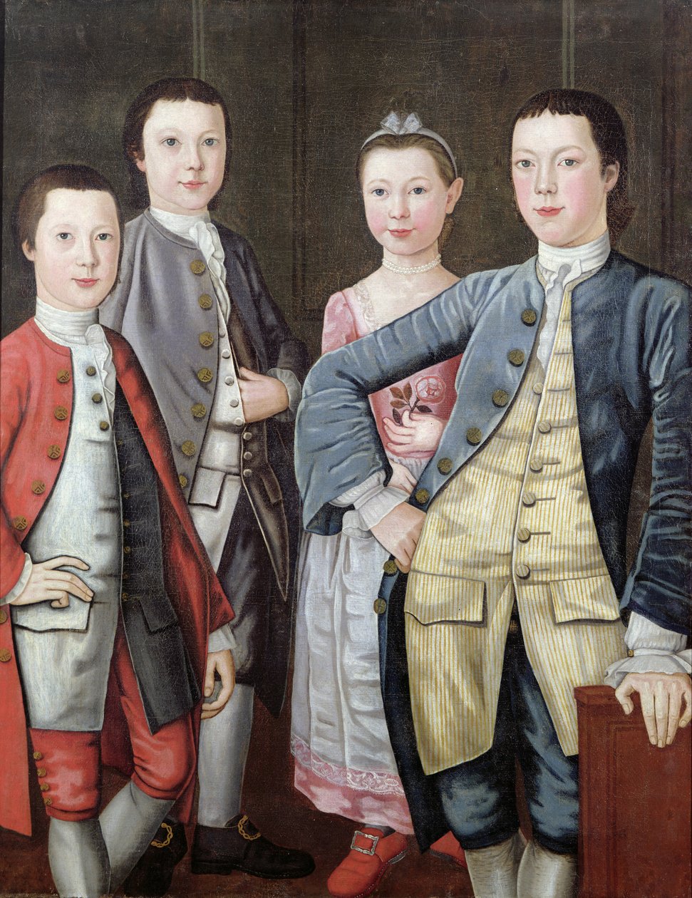 The Rapalje Children, 1768 by John Durand