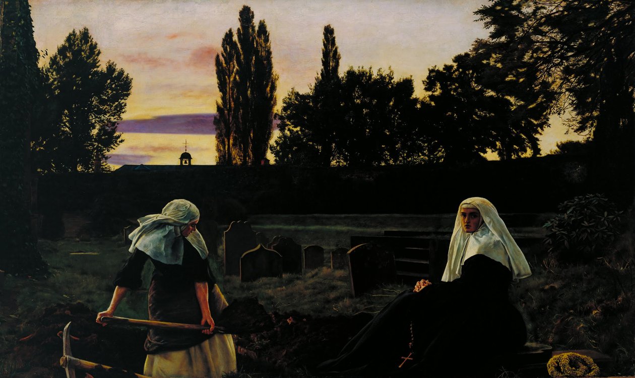 The Vale of Rest by John Everett Millais