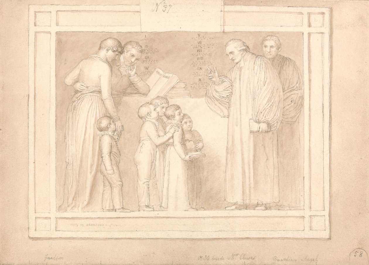 Study for a Monument to the Reverend John Clowes by John Flaxman